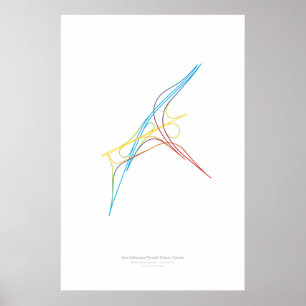 Poster Coreografia de Intercâmbio: Saint Catharines/Thoro