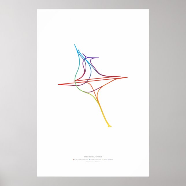 Poster Coreografia de intercâmbio: Salónica, Grécia (Frente)