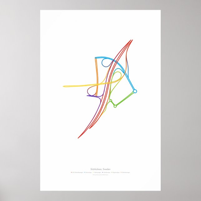Póster Coreografia de intercâmbio: Skärholmen, Suécia (Frente)