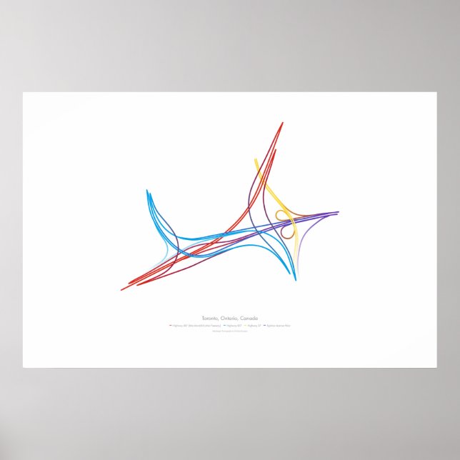 Póster Coreografia de intercâmbio: Toronto, ON, CA (Frente)