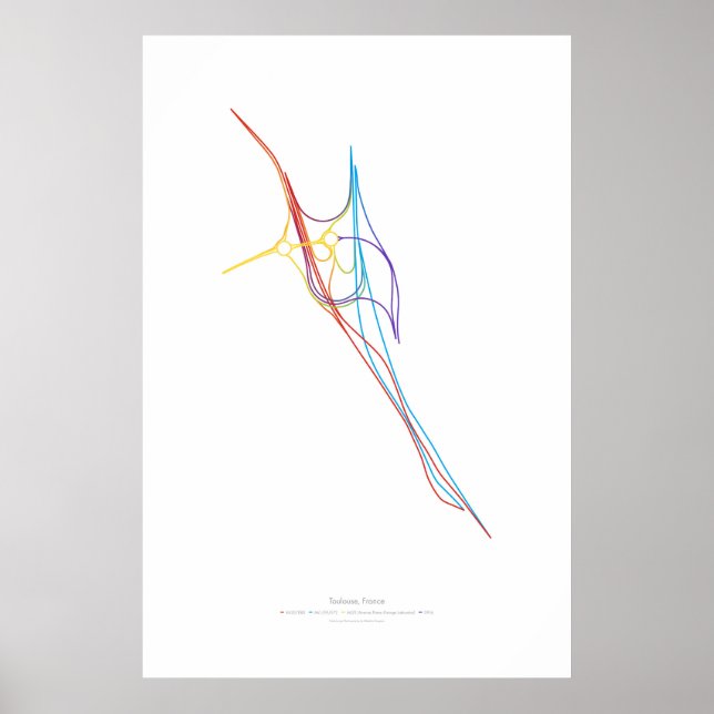Póster Coreografia de Intercâmbio: Toulouse, França (Frente)