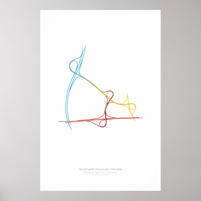 Póster Coreografia de Intercâmbio: West Springfield, MA,  (Frente)