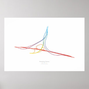 Póster Coreografia do intercâmbio: Brandemburgo, Alemanh