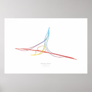 Póster Coreografia do intercâmbio: Brandemburgo, Alemanh