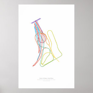 Póster Coreografia do intercâmbio: Detroit, MI, E.U.