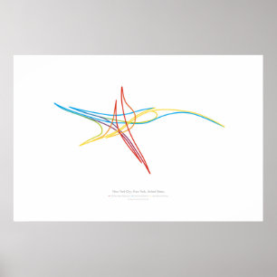 Póster Coreografia do intercâmbio: Nova Iorque, NY, E.U.