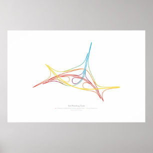 Póster Coreografia do intercâmbio: St Petersburg, Rússi