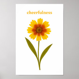 Poster Coreopsis - Alegria