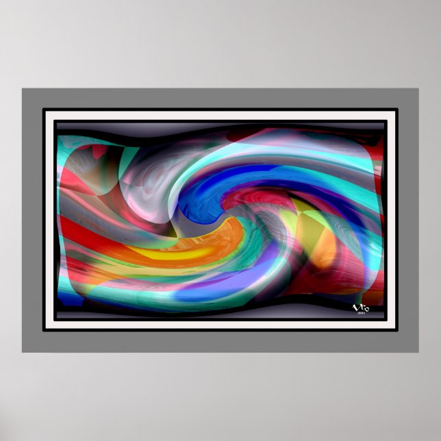 POSTER CORES COLLIDE #05A/511 (Frente)