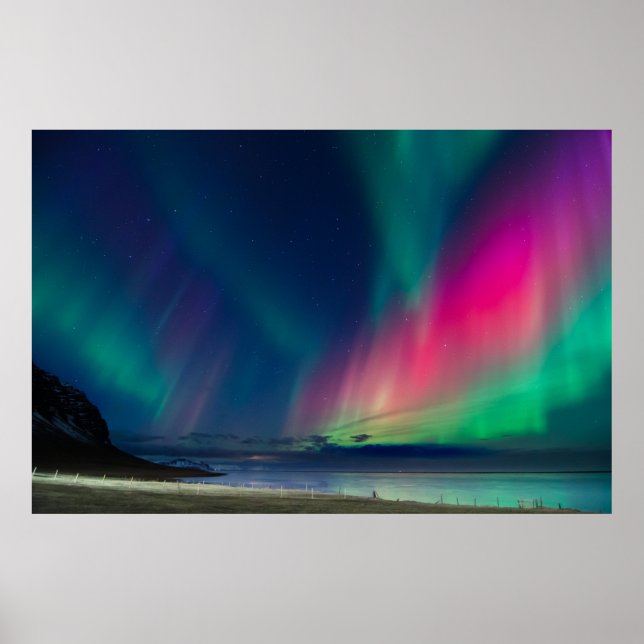 Póster Cores da noite (Frente)