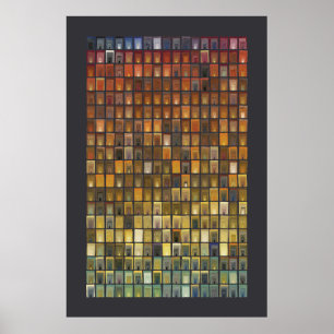 Poster Cores d'água do século XVII - Portas