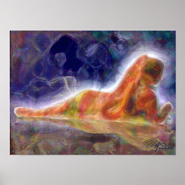 Poster Cores de cheio da Alma (Frente)