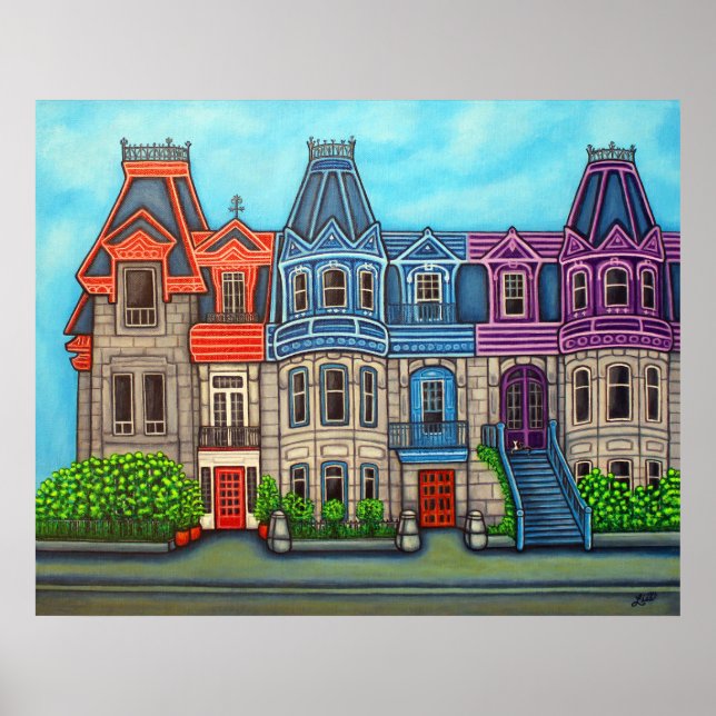 Poster Cores de Montreal (Frente)