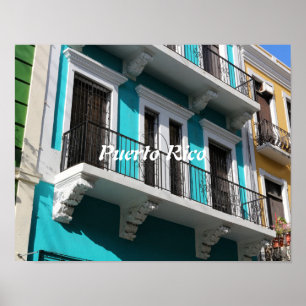 Póster Cores de Puerto Rico