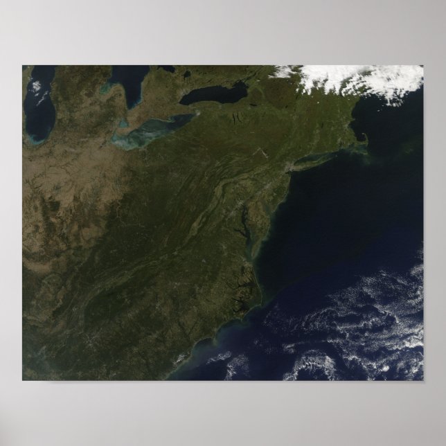 Poster Cores de queda no nordeste dos Estados Unidos (Frente)