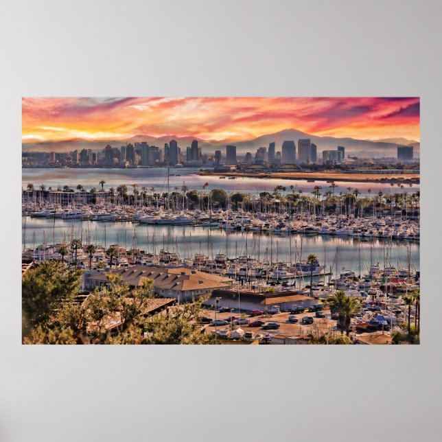 Poster Cores de San Diego (Frente)