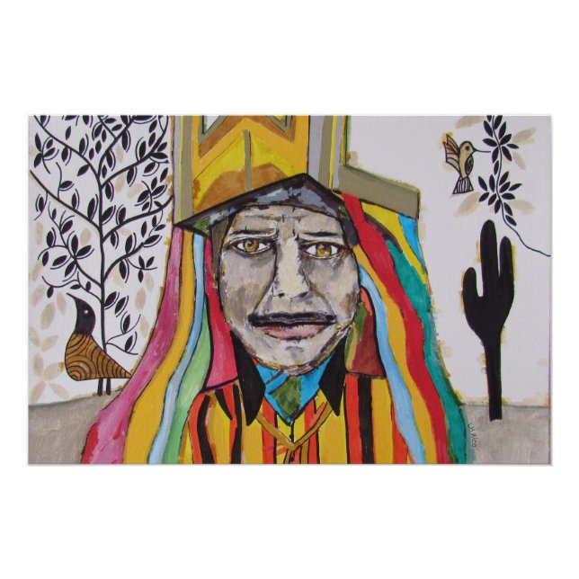 Póster Cores do Guerreiro (Frente)