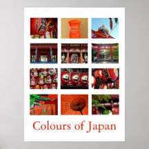 Cores do Japão (vermelho/vermilion)