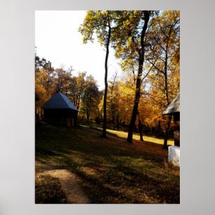 Poster Cores do outono no campo