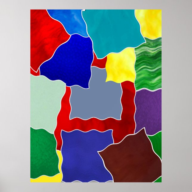 Poster Cores e amostras (Frente)