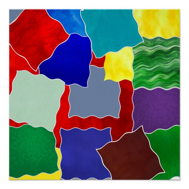 Póster Cores e amostras (Frente)