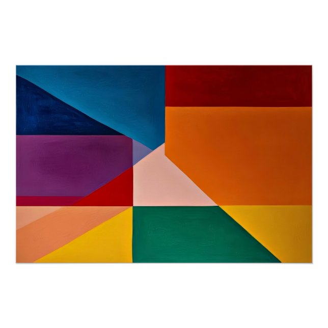 Póster Cores em Equilíbrio  (Frente)