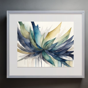 Poster Cores Legal sem som Design abstrato de Aquarela 5: