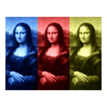 Cores Primárias da Mona Lisa