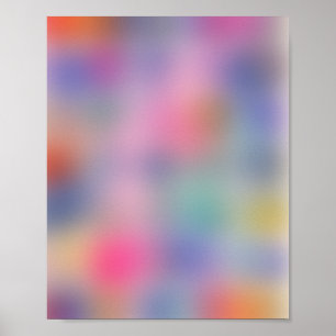 Poster Cores Surgindo 04 Gradiente Aura