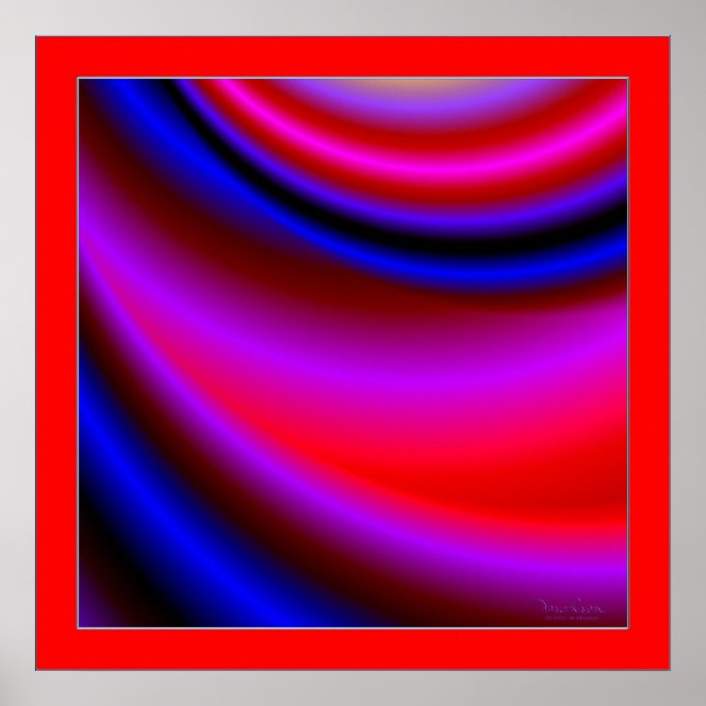 Póster Cores Vivas e Respiração (Frente)