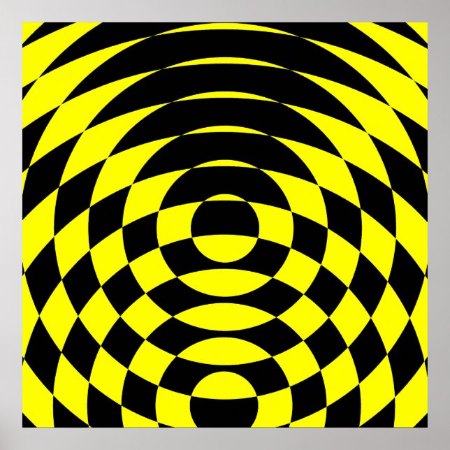 Póster Corey Tiger 80s - Arte Op (Frente)