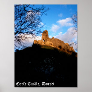 Poster Corfe Castle