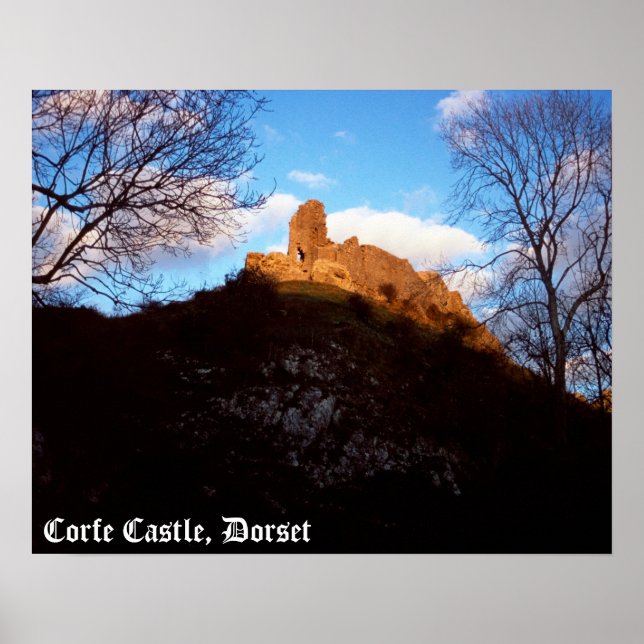 Poster Corfe Castle (Frente)