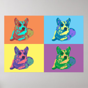 Póster Corgi