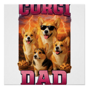 Póster Corgi Cópia Cópia Cópia