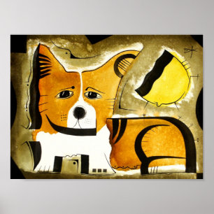 Póster Corgi dk_2005aug8f de galês