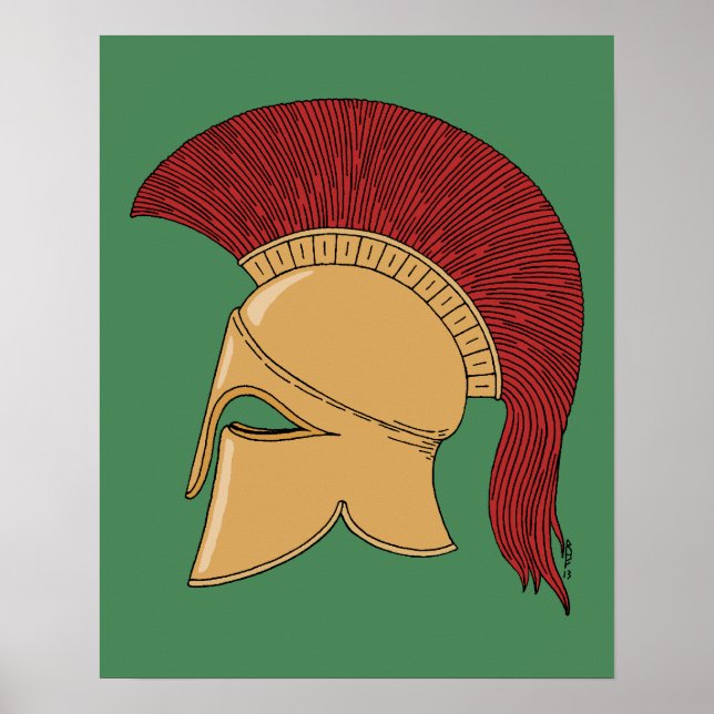 Poster Corinthian Helmet (Frente)