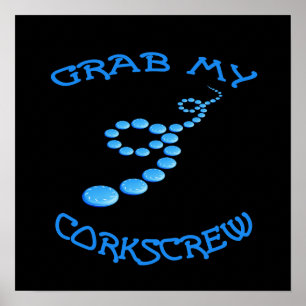 Poster Corkscrew Frisbee
