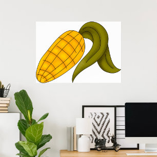 Poster Corn Cob