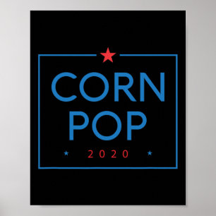 Poster Corn Pop Joe Biden Anti Gafe Engraçado Presidente