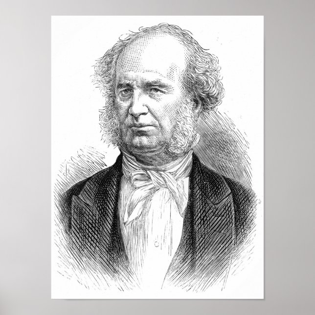 Poster Cornelius Vanderbilt, c.1877 (Frente)