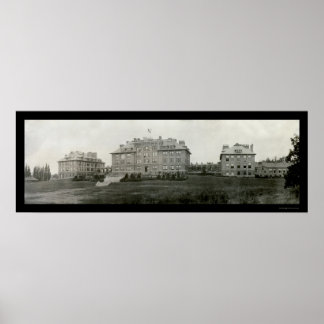 Póster Cornell Building Ithaca Photo 1909