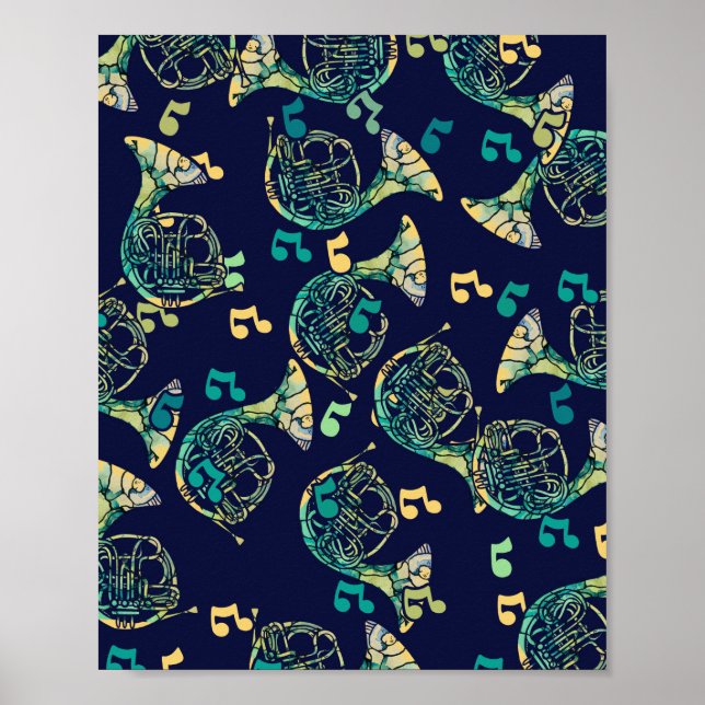 Poster Corno francês (Frente)