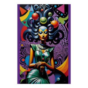 Póster Cornutopia - Ken Gage Arte Surrealista