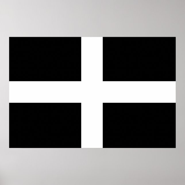 Póster Cornwall, Reino Unido (Frente)