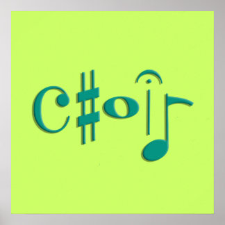 Póster coro