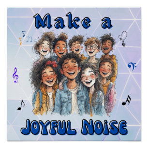 Póster Coro de Jovens da Igreja