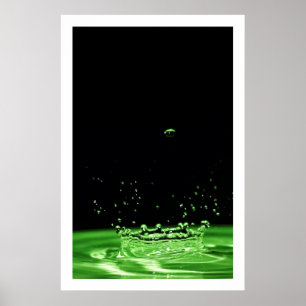 Póster Coroa da água