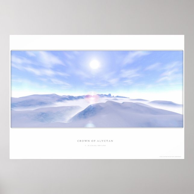 Póster Coroa De Alyctan (Frente)