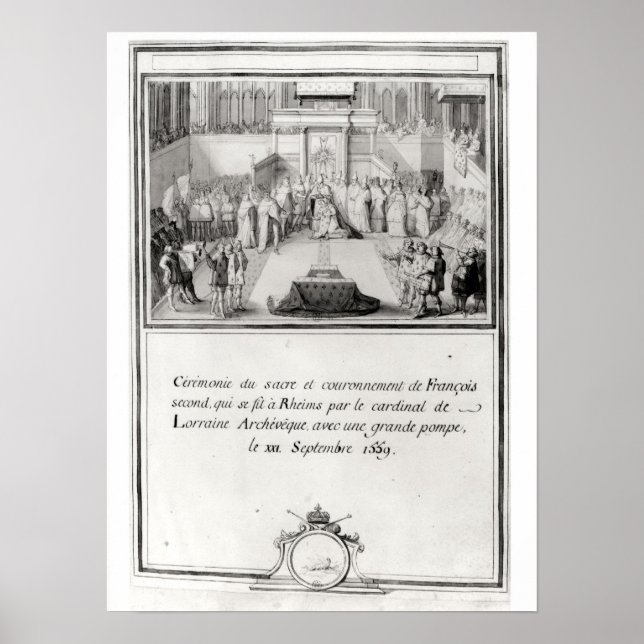 Póster Coroa de Francisco II (Frente)